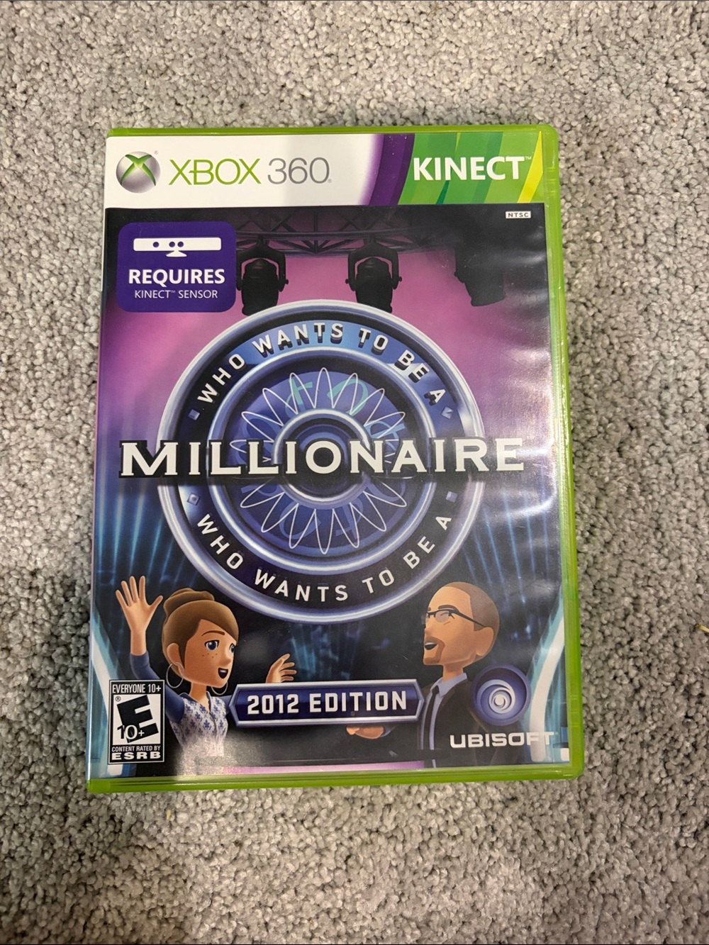 Who Wants To Be A Millionaire 2012 Edition (Xbox 360) - Green Case